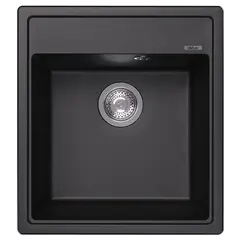 Кухонная мойка ABBER Quarz AQ2901B черная