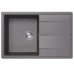 Кухонная мойка ABBER Quarz AQ2904G серый