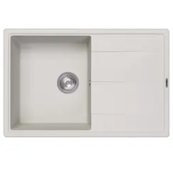 Кухонная мойка ABBER Quarz AQ2904W белый