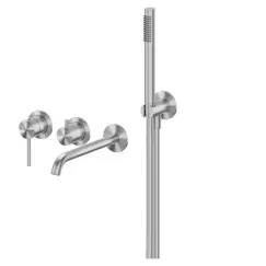 Смеситель ABBER Wasser Kreis 316 AF8130BST для ванны скрытого монтажа, сталь брашированная