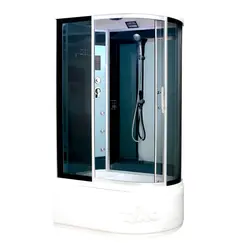 Душевая кабина асимметричная Timo STANDART T-1110/1120 L/R высокий поддон