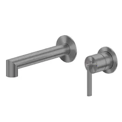 Смеситель ABBER Perfekte 316 AF8A12BGG скрытый монтаж для раковины, оружейная сталь брашированная