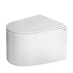 Унитаз ABBER Bequem AC1129 подвесной белый, безободковый, смыв торнадо