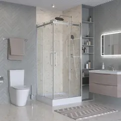 Душевой уголок BelBagno MARINO-2-A-2-90-C-CR