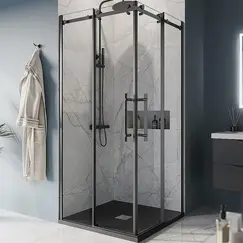 Душевой уголок BelBagno MARINO-A-2/-C-NERO