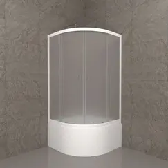 Душевое ограждение Triton ВЕЛЬВЕТ Б высокий поддон 90х90
