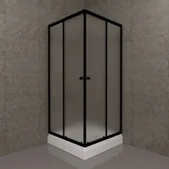 Душевое ограждение Triton "ВЕНТА-БВ" , низкий поддон , матовое стекло