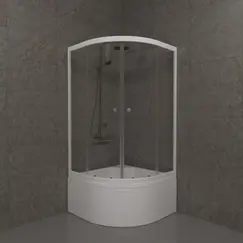 Душевое ограждение Triton УЛЬТРА  (Б-высокий поддон) 90х90