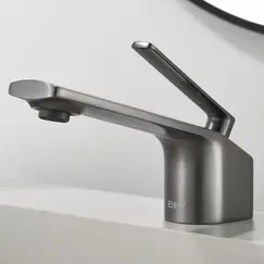 Смеситель для раковины Black&White GF-7104-GM