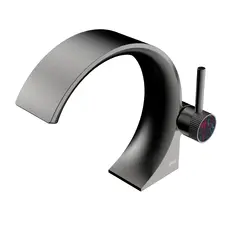 Смеситель для раковины Black&White GF-7106-GM