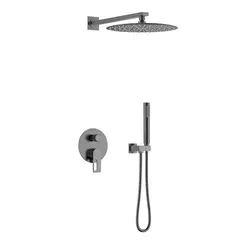 Встроенная душевая система Black & White GL-9105-GM