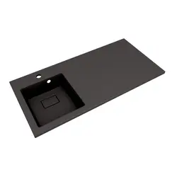 Раковина 1 Marka  Аванти 100/120 L/R  антрацит  ИК мебельная