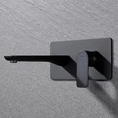 Смеситель для раковины встраиваемый  Black&White UK8306B