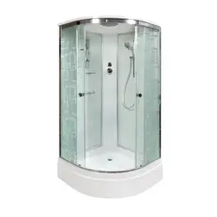 Душевая кабина  DTO EM2710/2780/2790  средний поддон, хром/матовое