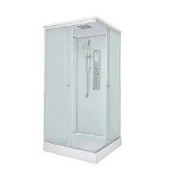 Душевая кабина LK115/LK215/LK815/LK915 низкий поддон, хром/стекло матовое