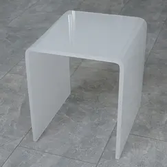 Timo Premium Стул плексиглас для душевой кабины, матовый