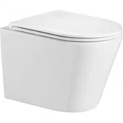 Унитаз подвесной WW SALZBACH 004 GL-WT белый глянец