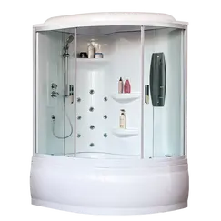 Душевая кабина Royal Bath  RB 140/150/170ALP-T ,L/R, прозрачное/белый