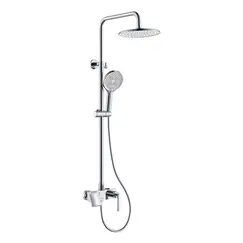 Душевая стойка Black&White GL-9103-C