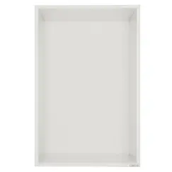 Скрытая настенная ниша из нержавеющей стали ABBER Nischen AN3001MW, белая матовая