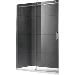 Душевая дверь раздвижная Gemy Modern Gent 140х200 прозрачное стекло