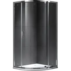 Душевой уголок Gemy Sunny Bay S28061  четверть круга  80х80