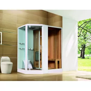 Душевая кабина с финской сауной Orans SR-89103S  L / R  white
