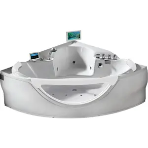 Акриловая гидромассажная ванна  Gemy G9025  155*155