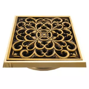 Насадка с рамкой и дизайн-решеткой Узоры Bronze De Luxe