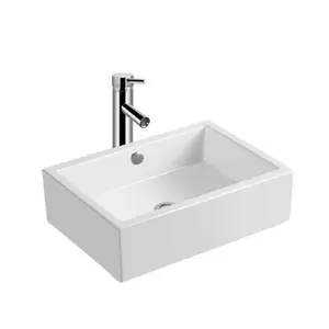 Раковина накладная,подвесная прямоугольная CeramaLux 9129