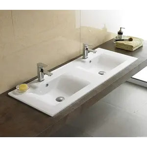 Раковина врезная прямоугольная CeramaLux YJ809