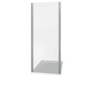 Боковая часть  Good Door LATTE SP, Цвет стекла: прозрачное, Цвет профиля: Белый, Выбрать размер: 70