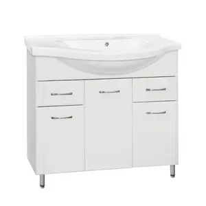 Тумба напольная с раковиной Style Line Эко Волна