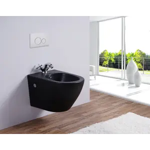 Биде ESBANO LIRIO черный, 48x36,5x31,5 см