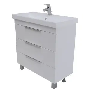 Тумба напольная без  раковины 1Marka Gaula 3 ящика