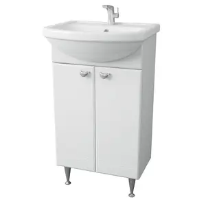 Тумба напольная без  раковины 45/50 1Marka Story с дверцами