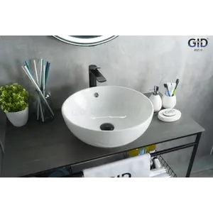 Накладная белая раковина для ванной Gid N9003a
