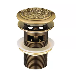 Донный клапан Lemark JASMINE LM6680B клик-клак, Выбрать цвет: Бронза