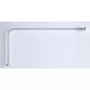 Карниз для ванны 1Marka Г-образный 120х70, 150х70, 150х75, 160х70, 170х75, 170х80, 180х90, 190х100, Выбрать размер: 150x70