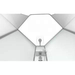 Timo крыша плексиглас ILMA трапеция, Выбрать размер: 100x100