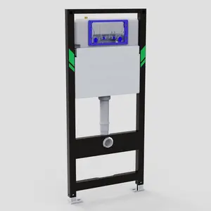 Инсталляция Black&White WI -0900 для подвесных унитазов без кнопки