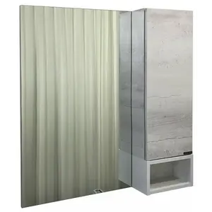 Зеркало-шкаф Comforty Прага, дуб белый