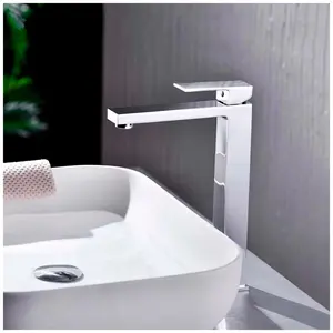 Смеситель для накладной раковины ACWEN W-2102A-2 хром