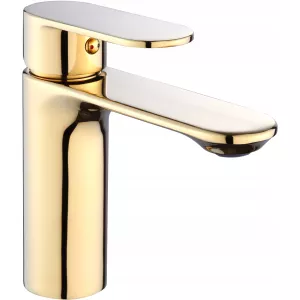 Смеситель на раковину ACWEN FT810023RG розовое золото на 1 воду, Выбрать цвет: Розовое золото