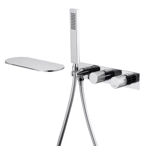 Смеситель ABBER Rund AF8731 для ванны скрытого монтажа, хром, Выбрать цвет: Хром