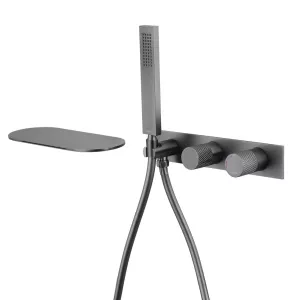 Смеситель ABBER Rund AF8731NG для ванны скрытого монтажа, никель, Выбрать цвет: Никель