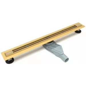 Желоб щелевой ESBANO S-LINE-60SG/70SG/80SG матовый золотой, Выбрать цвет: Матовый золотой, Выбрать размер: 600