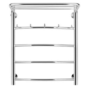 Полотенцесушитель Secado Милан 1 КСП , с крючками и полочкой,  электрический L/R хром, Выбрать размер: 40х60, Ориентация: левая