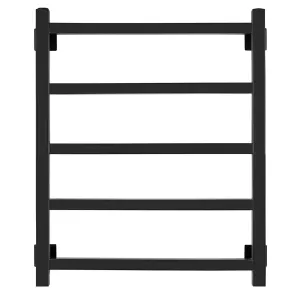 Полотенцесушитель Secado Корато 1 электрический L/R черный матовый, Выбрать размер: 40х60, Ориентация: левая