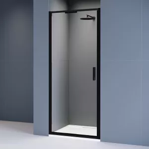 Душевая дверь RGW SV-05-B Чёрный/Прозрачное, Цвет стекла: прозрачное, Цвет профиля: Черный, Выбрать размер: 80